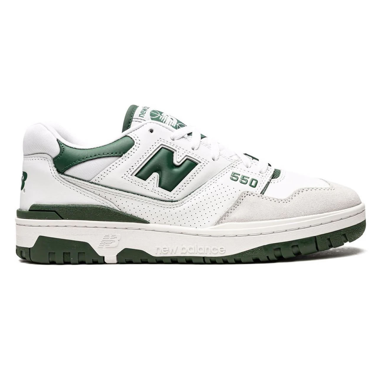 New Balance 550 White Green Bb550wt1 (11) - www.newkick.vip