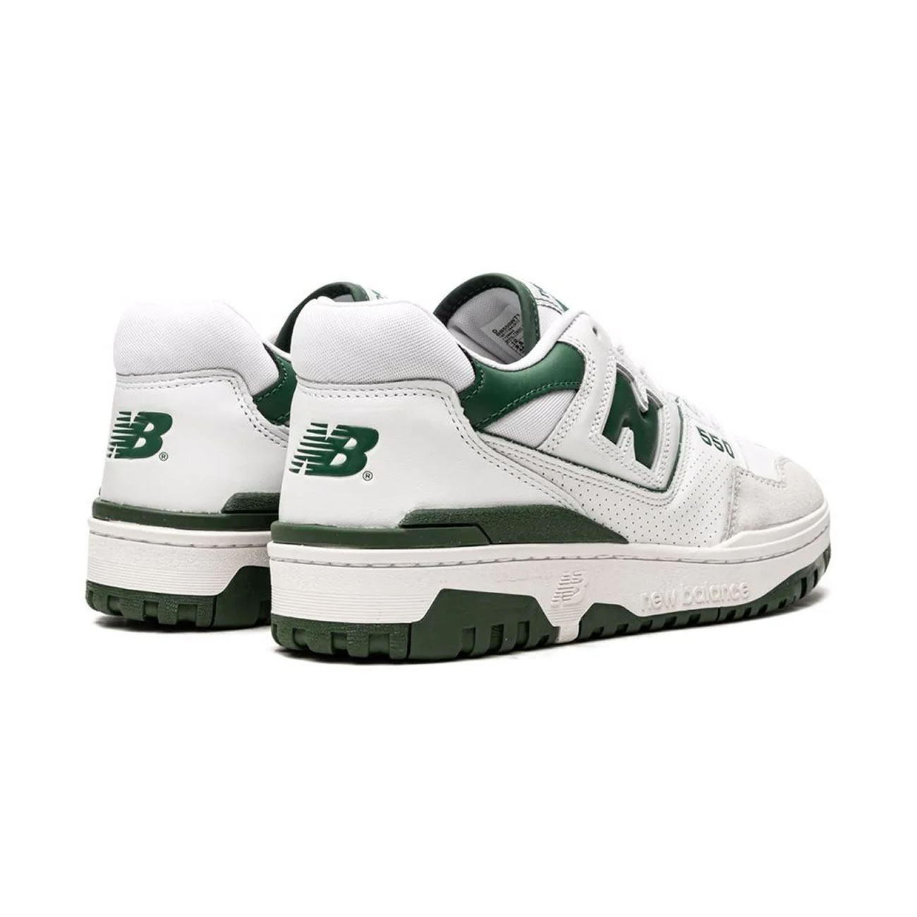 New Balance 550 White Green Bb550wt1 (8) - www.newkick.vip