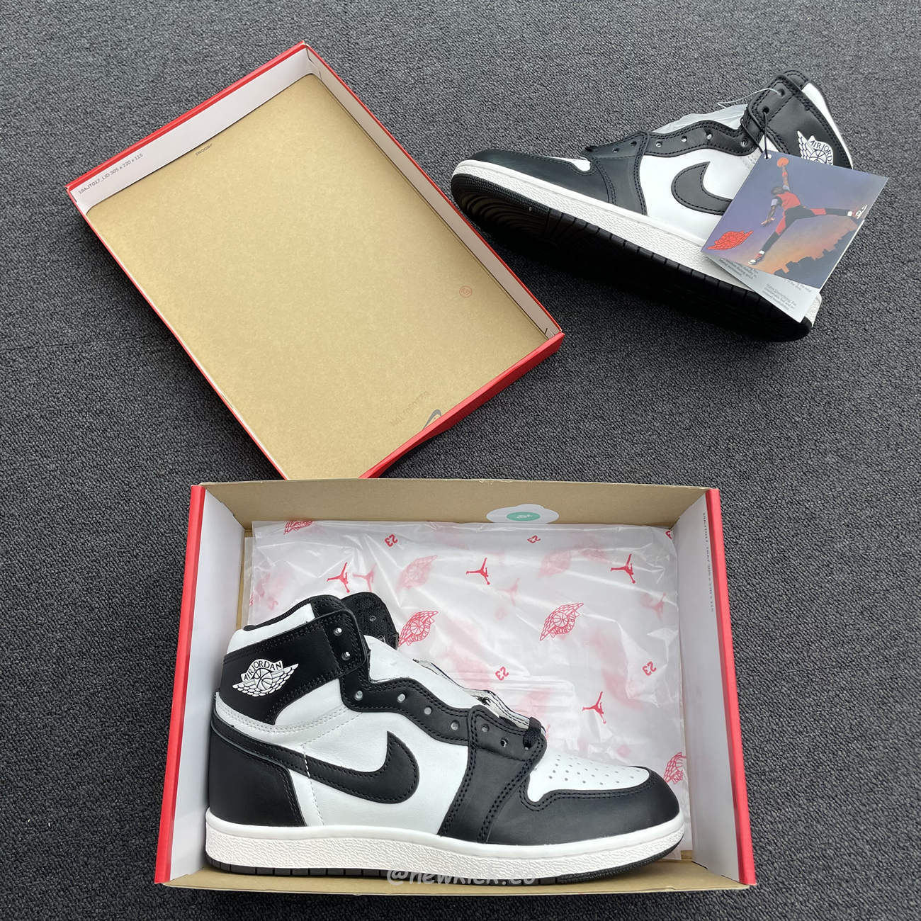 Air Jordan 1 Retro High 85 Black White 2023 Bq4422 001 (15) - www.newkick.vip