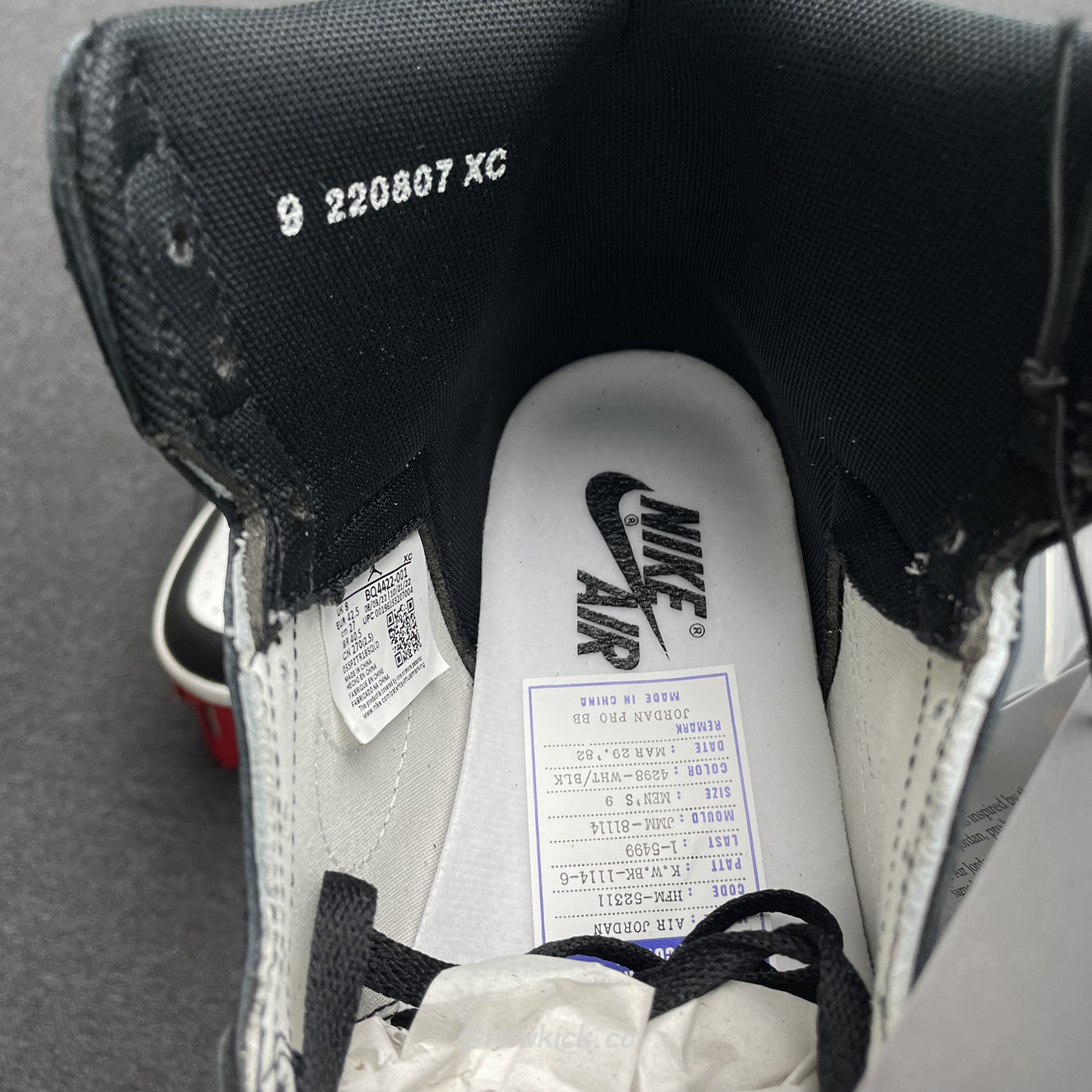 Air Jordan 1 Retro High 85 Black White 2023 Bq4422 001 (7) - www.newkick.vip