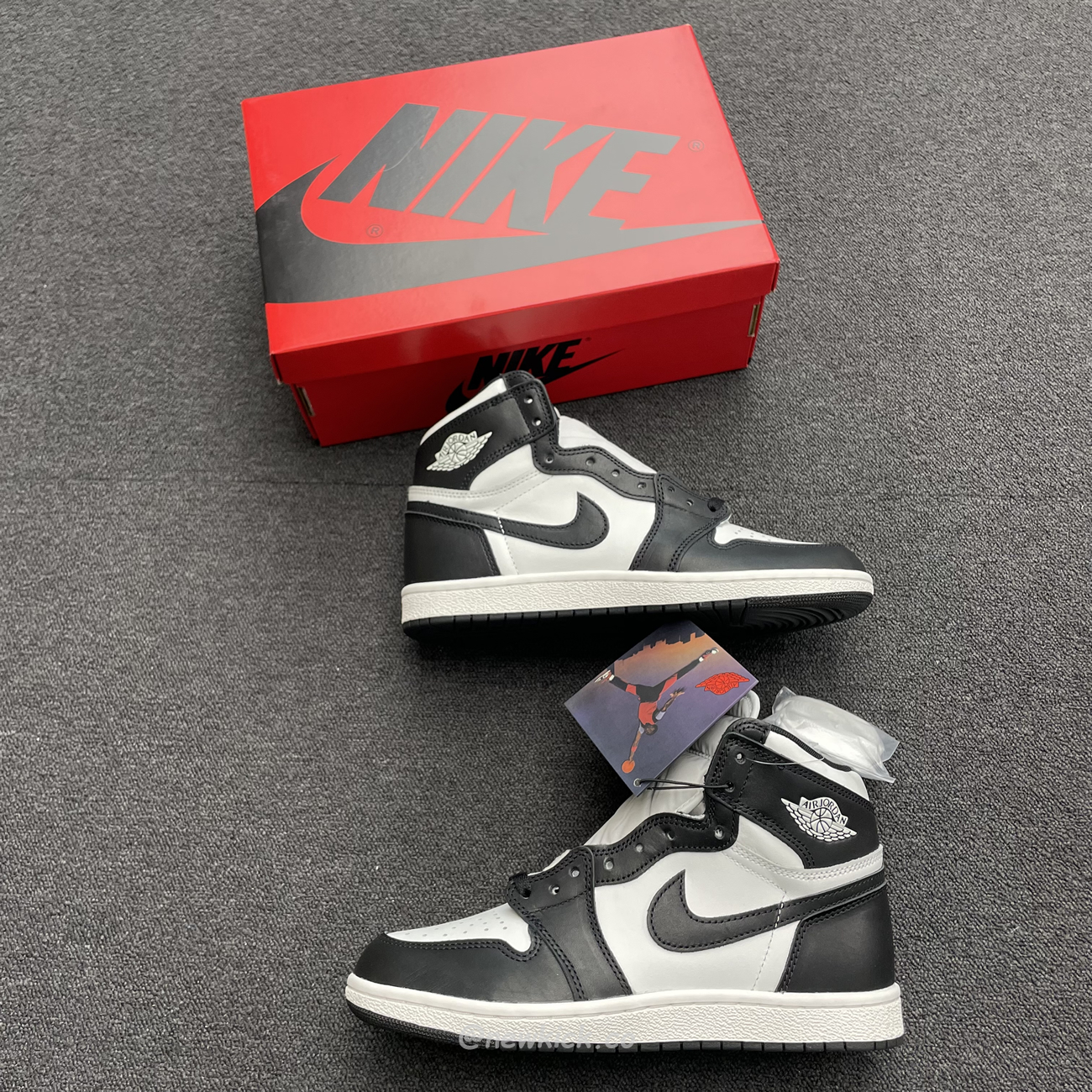 Air Jordan 1 Retro High 85 Black White 2023 Bq4422 001 (9) - www.newkick.vip