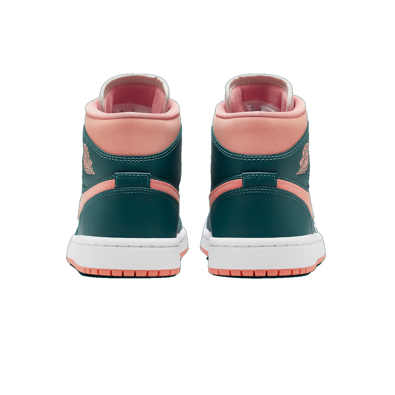 Air Jordan 1 Mid Dark Teal Green Bq6472 308 (4) - www.newkick.vip