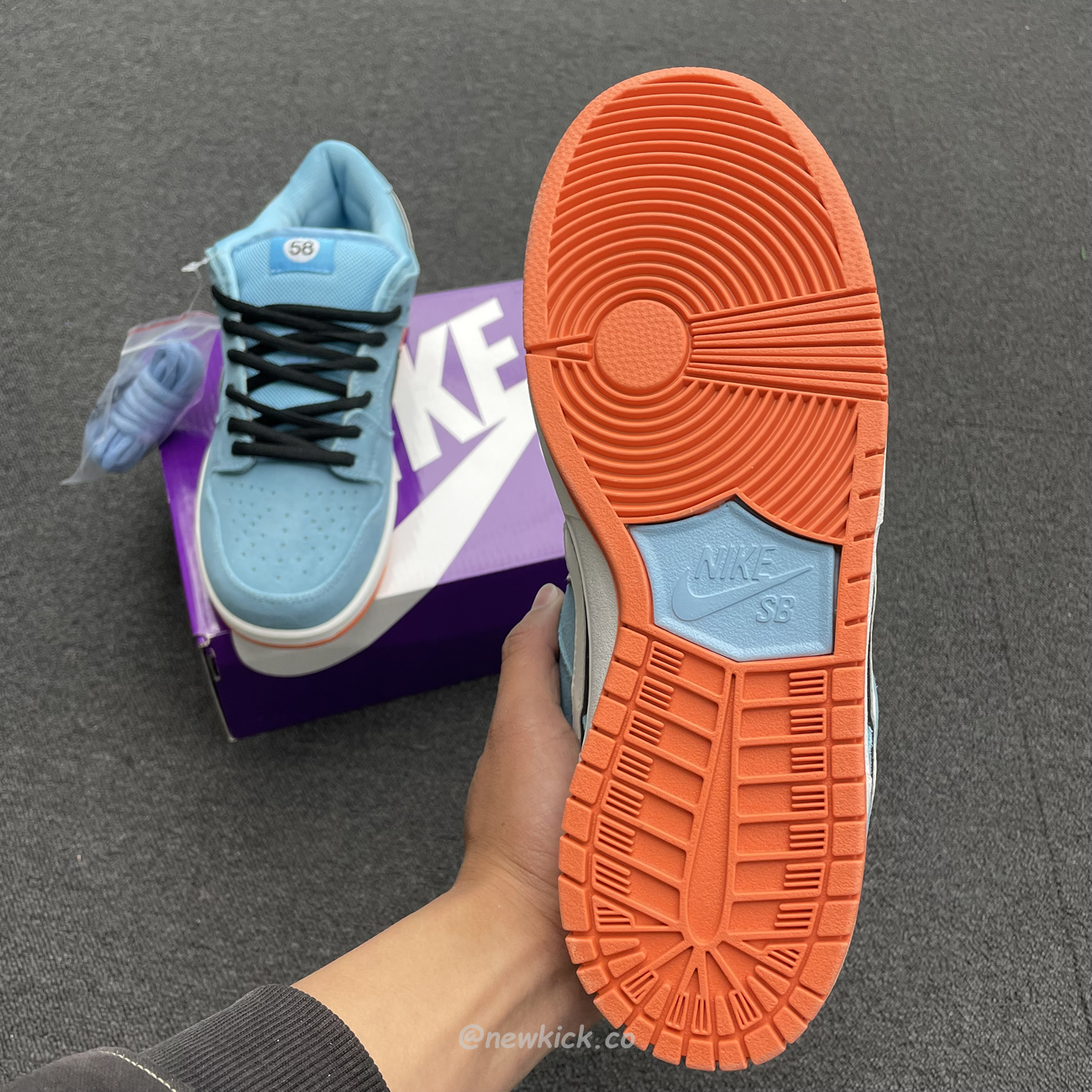 Nike Sb Dunk Low Club 58 Gulf Bq6817 401 (9) - www.newkick.vip