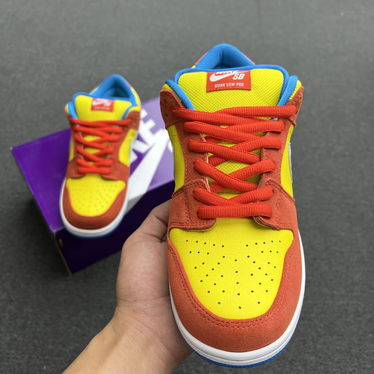 Nike Sb Dunk Low Pro Bart Simpson Bq6817 602 (11) - www.newkick.vip