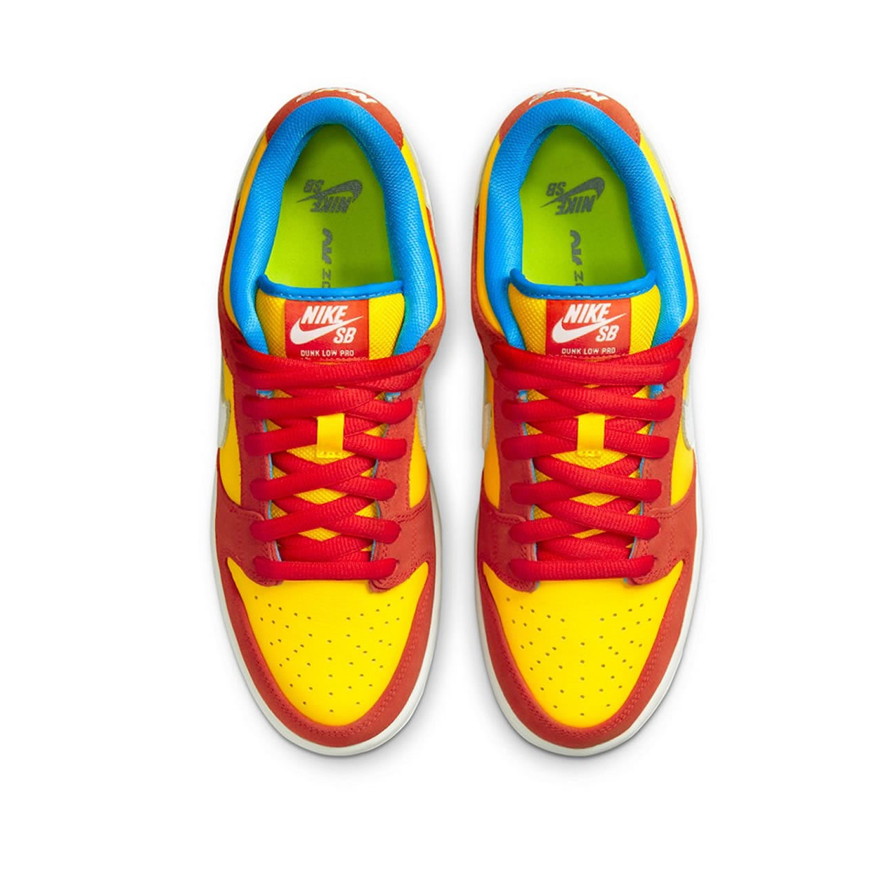 Nike Sb Dunk Low Pro Bart Simpson Bq6817 602 (3) - www.newkick.vip
