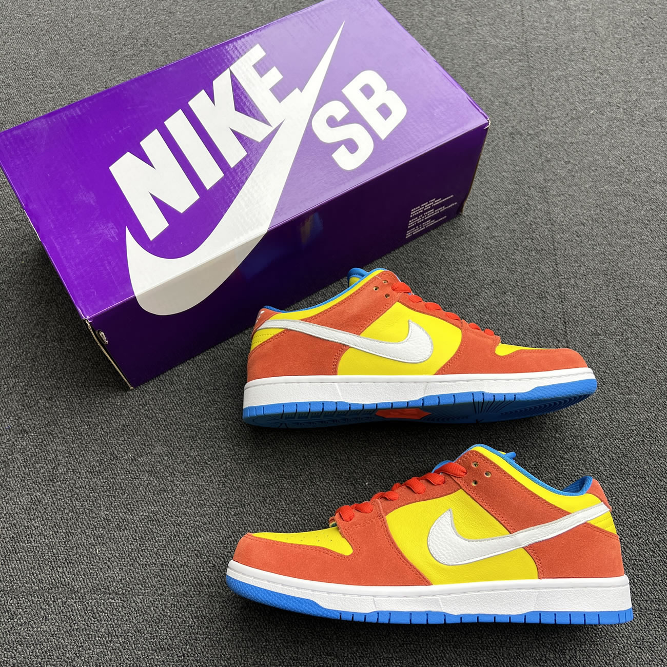 Nike Sb Dunk Low Pro Bart Simpson Bq6817 602 (6) - www.newkick.vip