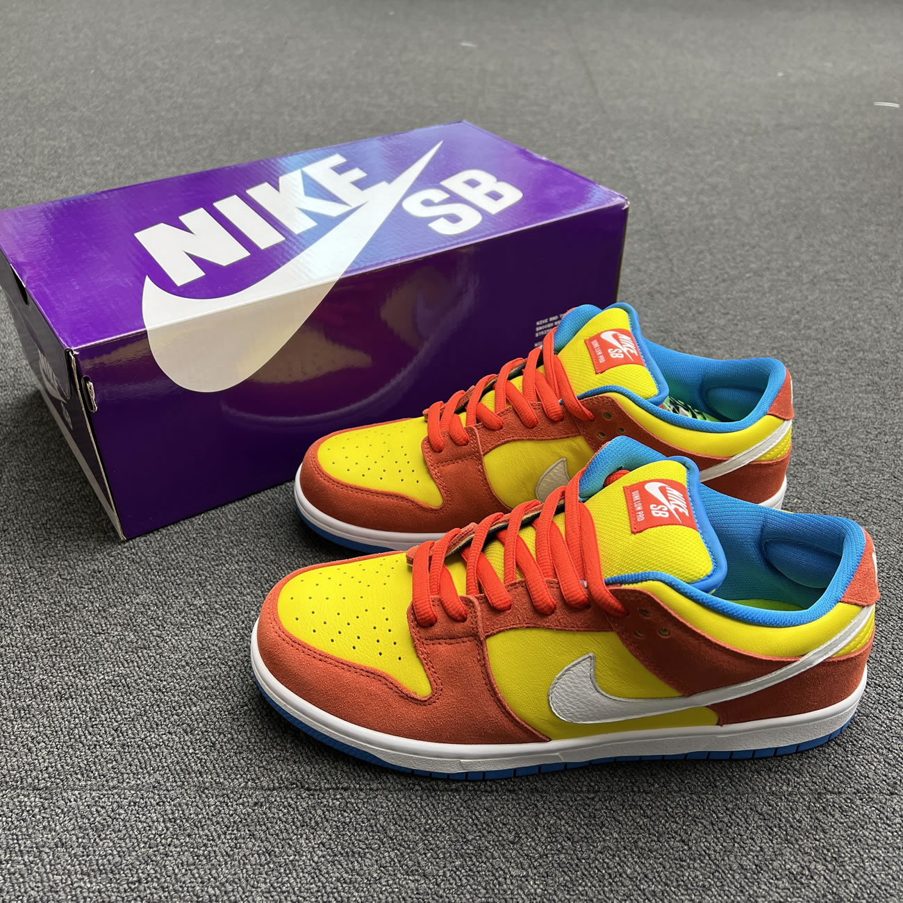 Nike Sb Dunk Low Pro Bart Simpson Bq6817 602 (8) - www.newkick.vip