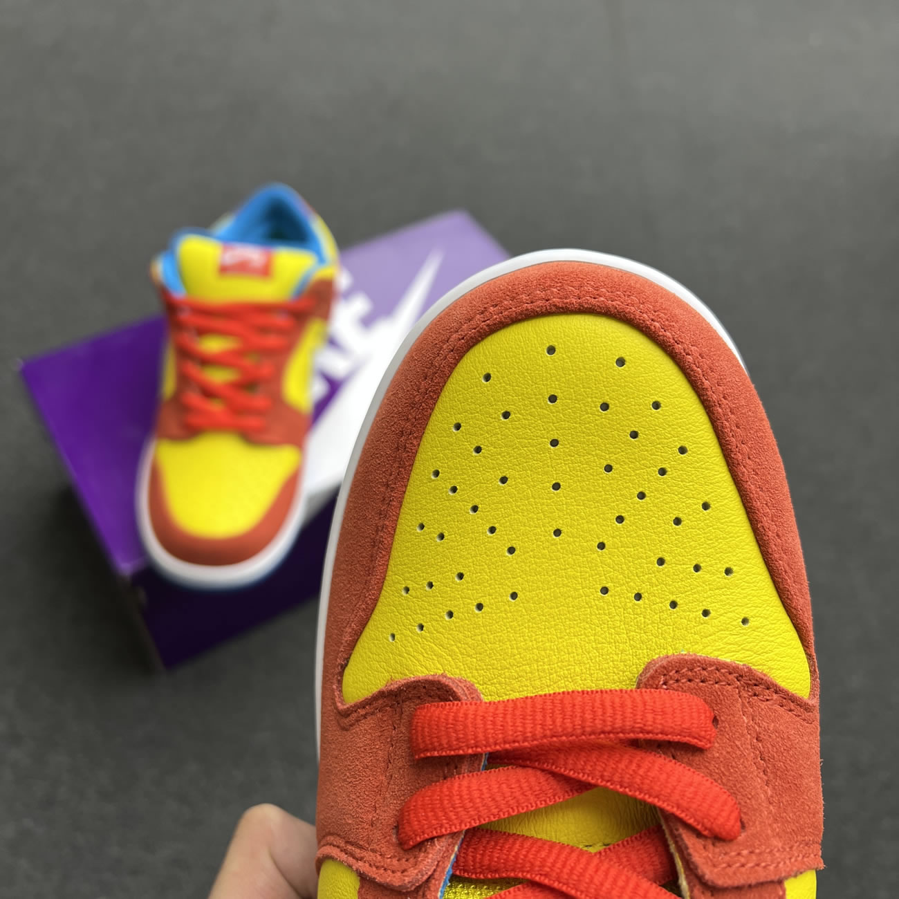 Nike Sb Dunk Low Pro Bart Simpson Bq6817 602 (9) - www.newkick.vip