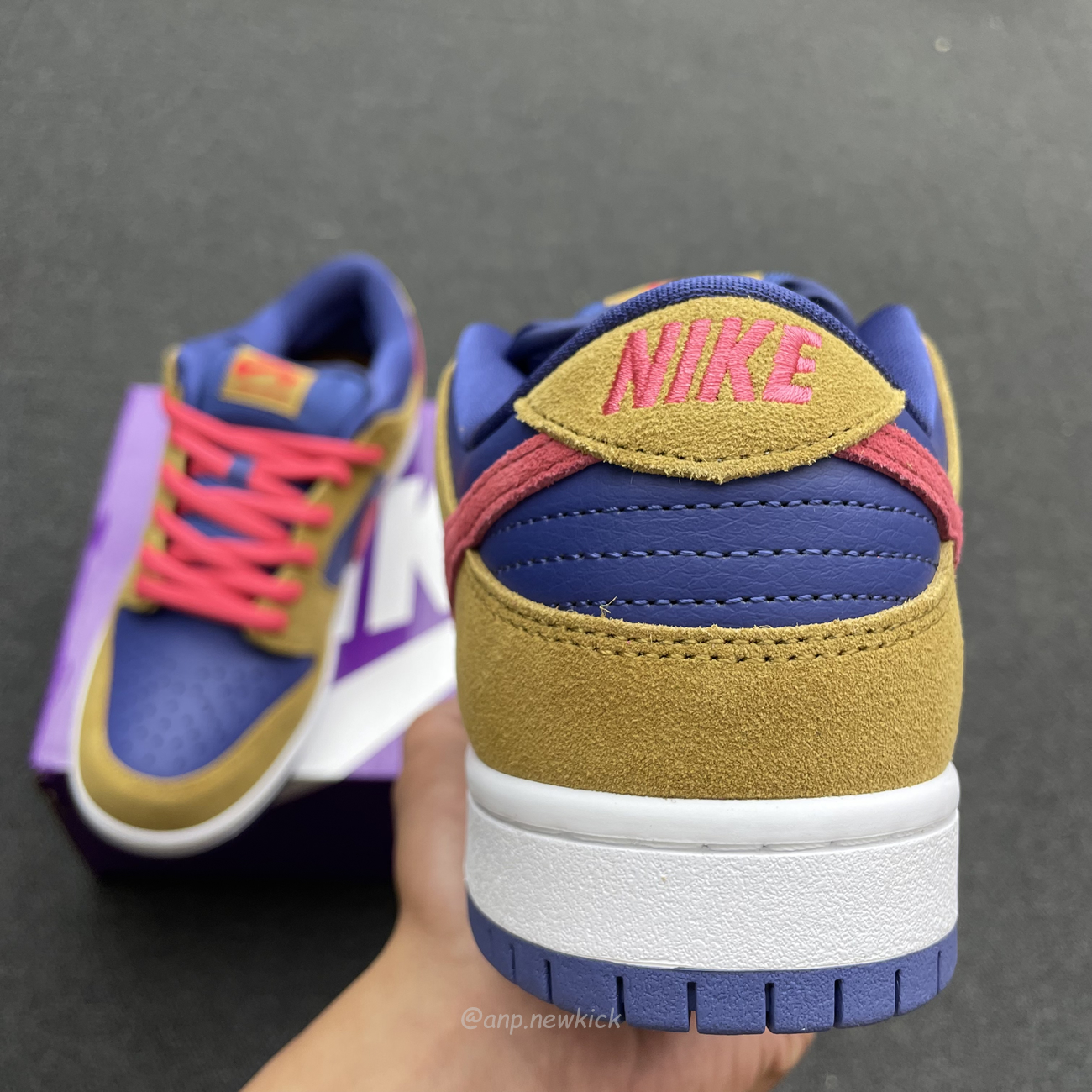 Nike Sb Dunk Low Reverse Papa Bear Bq6817 700 (10) - www.newkick.vip