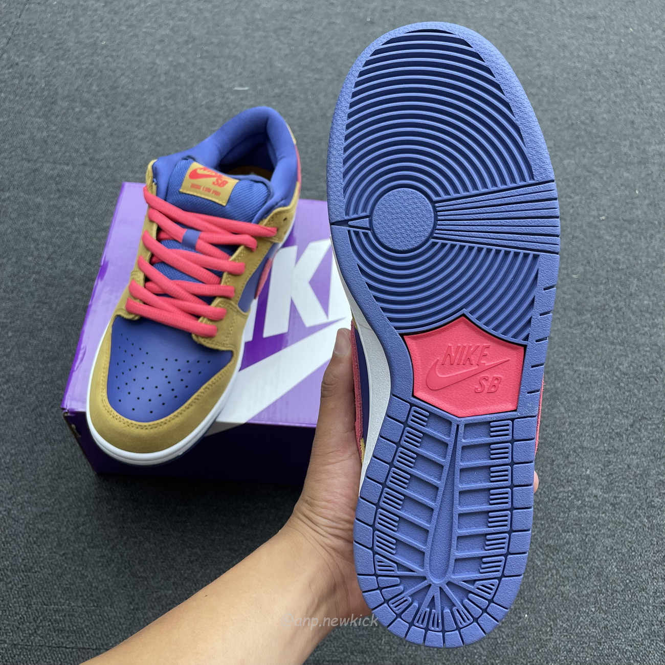 Nike Sb Dunk Low Reverse Papa Bear Bq6817 700 (11) - www.newkick.vip