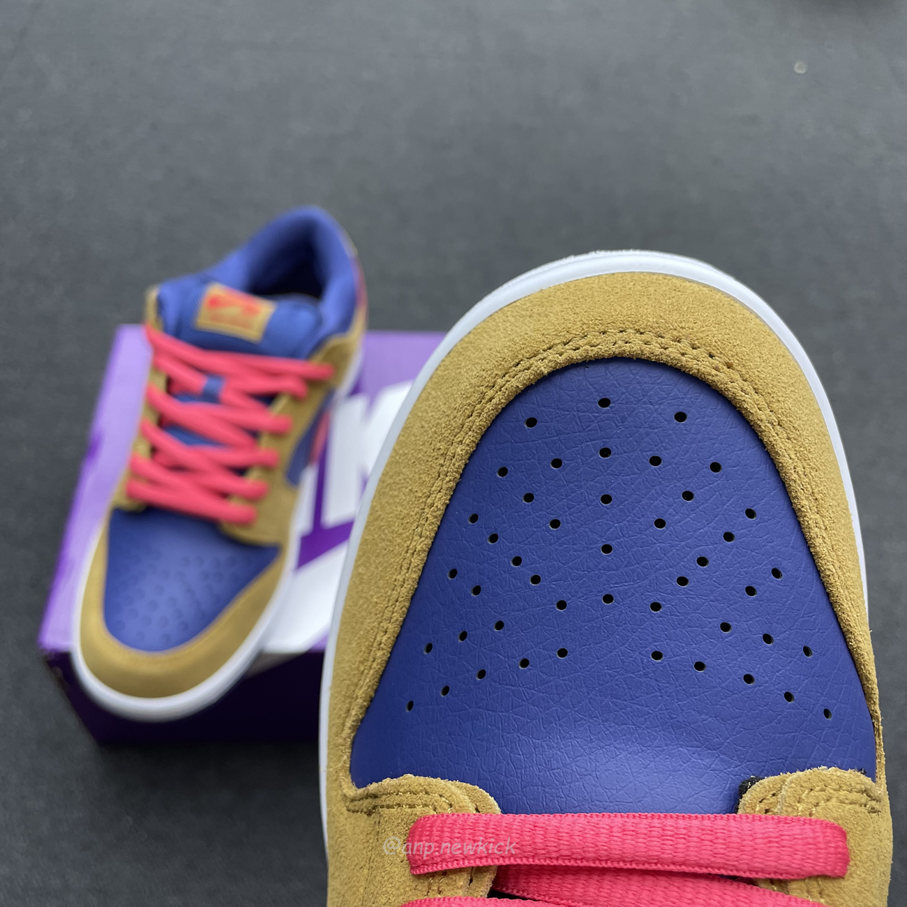 Nike Sb Dunk Low Reverse Papa Bear Bq6817 700 (9) - www.newkick.vip
