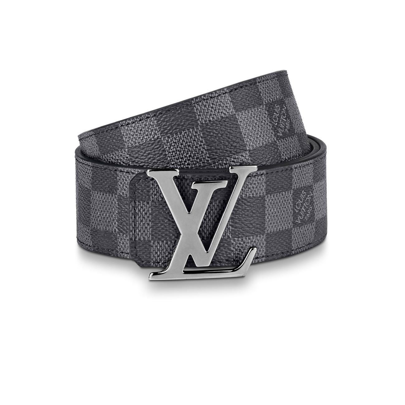 Lv Initiales 95cm 125cm Damier Black Belt (1) - www.newkick.vip