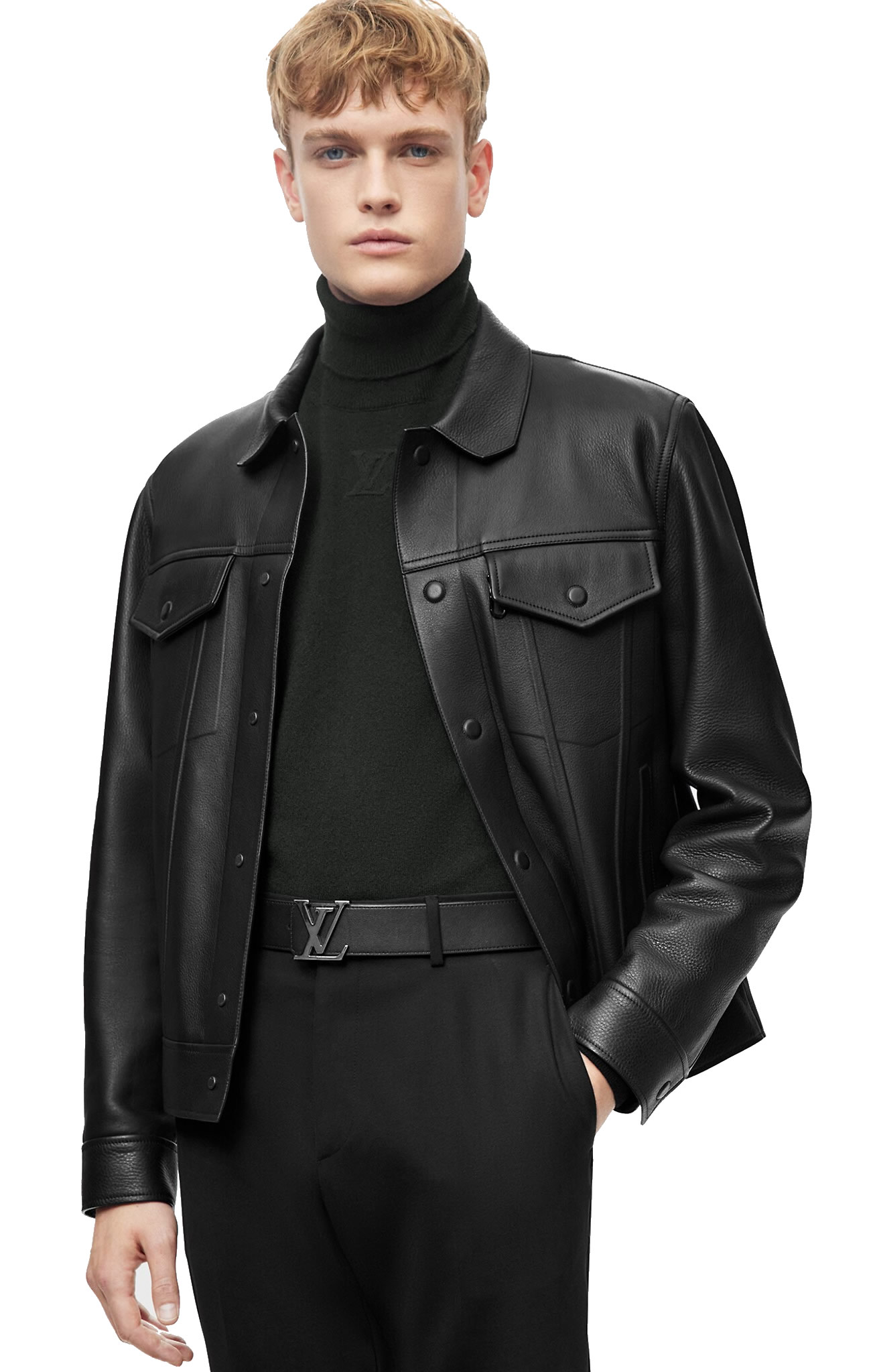 Lv Initiales 95cm 125cm Damier Black Belt (2) - www.newkick.vip