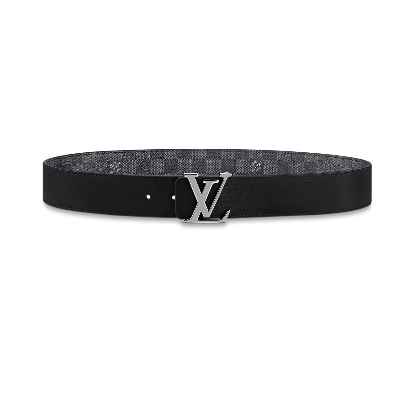 Lv Initiales 95cm 125cm Damier Black Belt (9) - www.newkick.vip