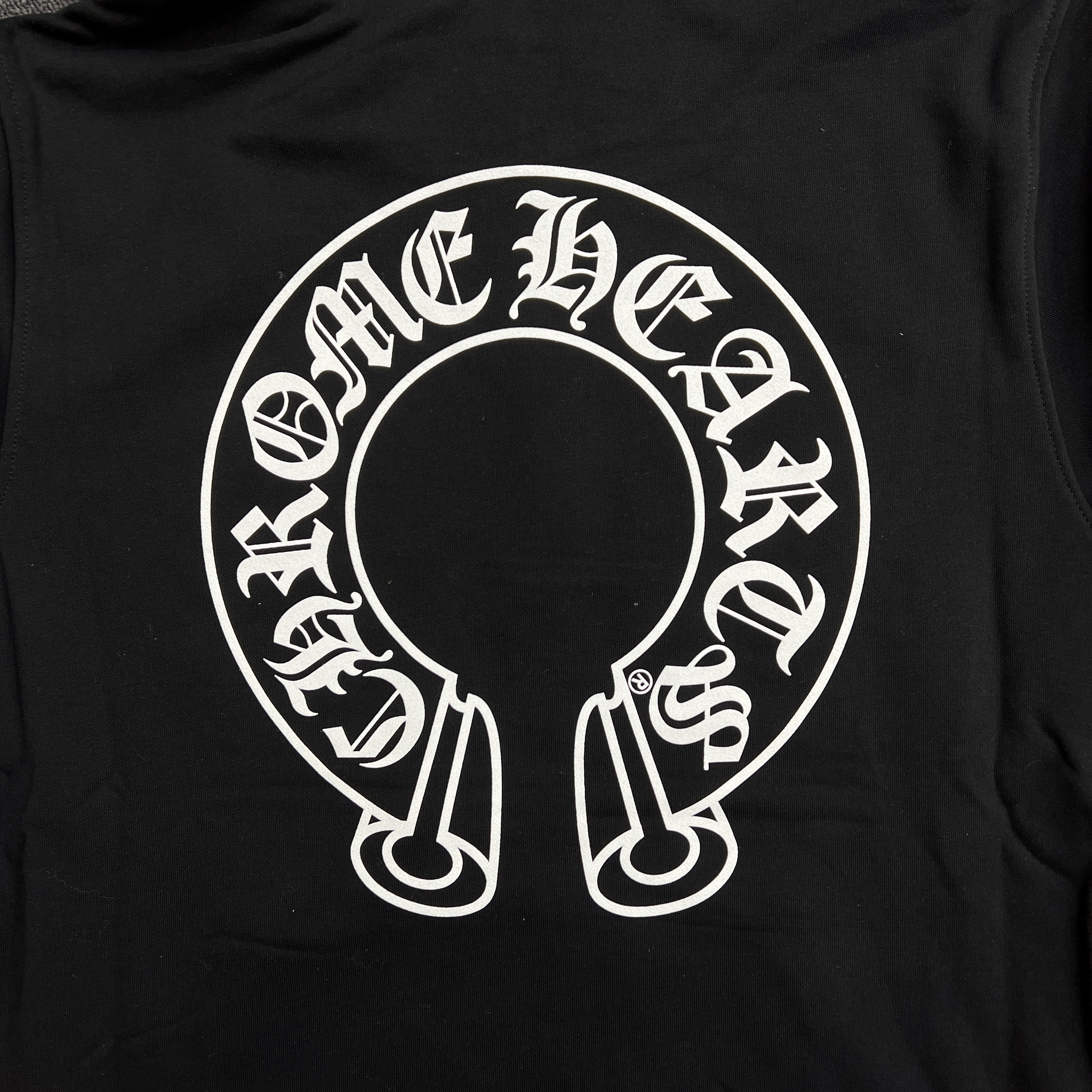 Chrome Hearts Horse Shoe Floral Hoodie Black (12) - www.newkick.vip