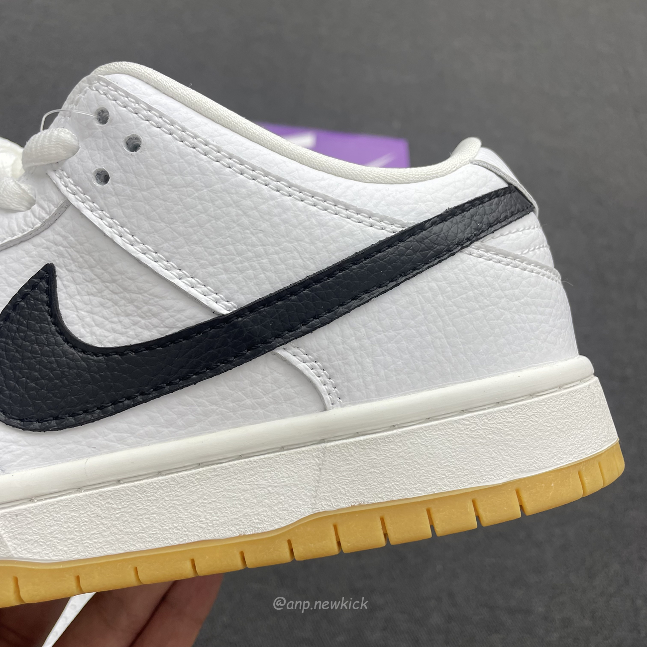 Nike Sb Dunk Low Pro White Gum Cd2563 101 (7) - www.newkick.vip