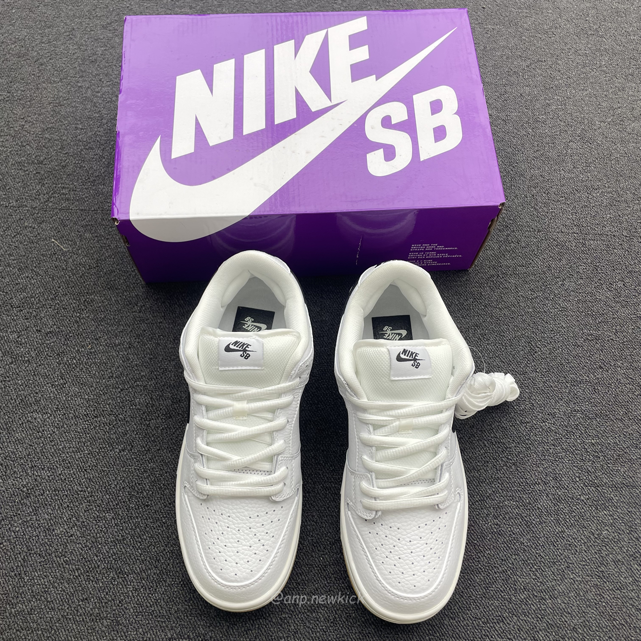 Nike Sb Dunk Low Pro White Gum Cd2563 101 (8) - www.newkick.vip