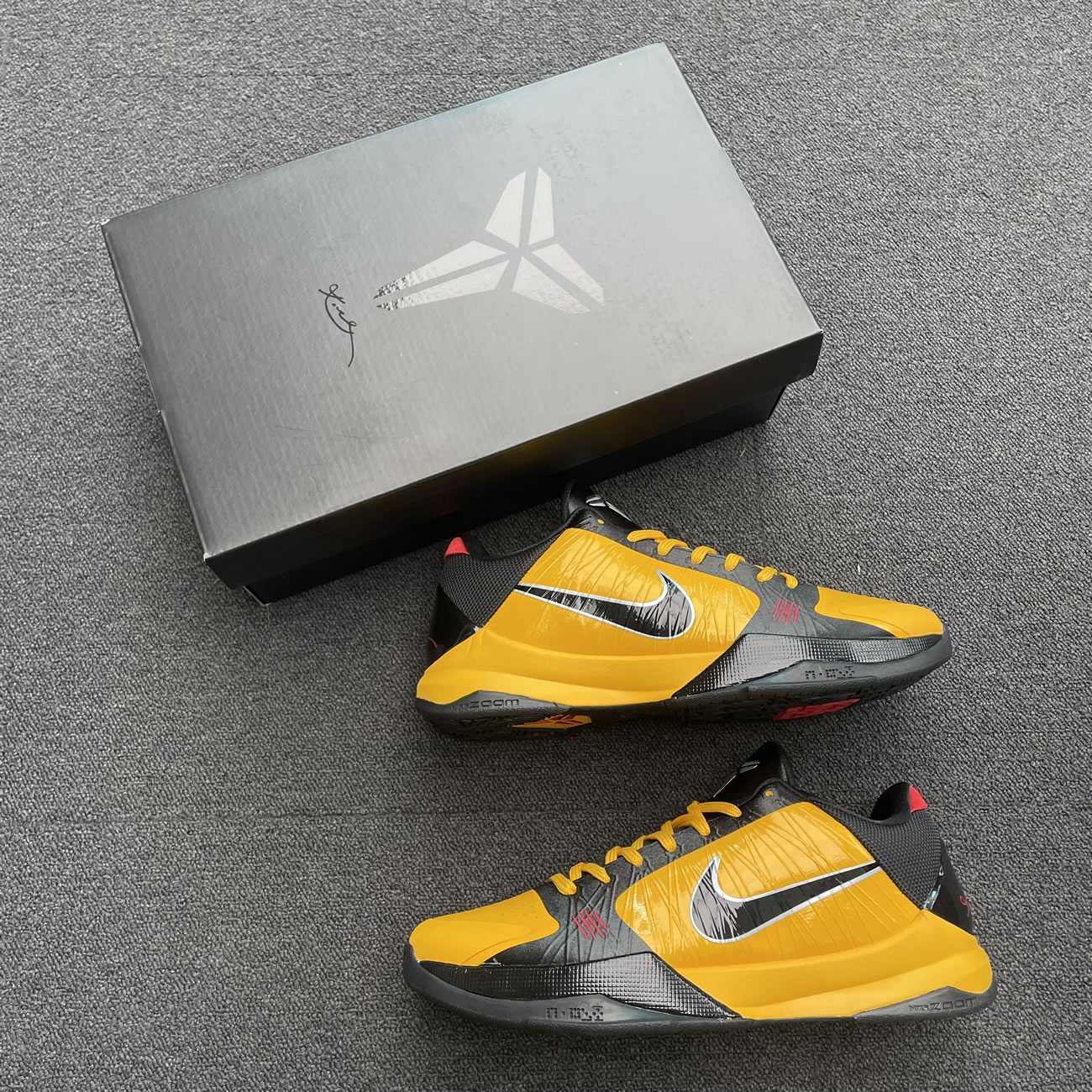 Nike Kobe 5 Protro Bruce Lee Alternate Cd4991 700 (5) - www.newkick.vip