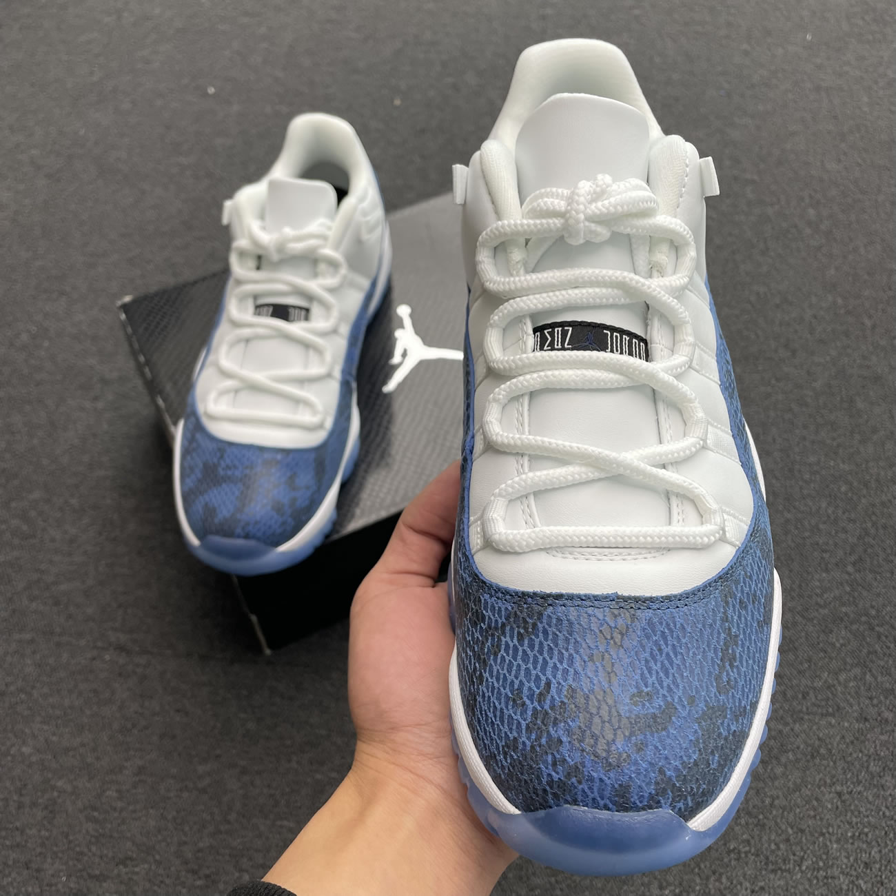 Air Jordan 11 Retro Low Snake Navy Cd6846 102 (13) - www.newkick.vip