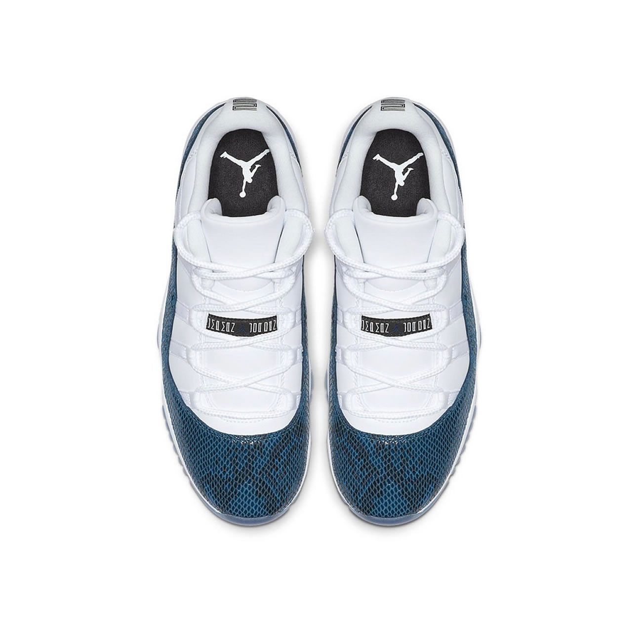 Air Jordan 11 Retro Low Snake Navy Cd6846 102 (3) - www.newkick.vip