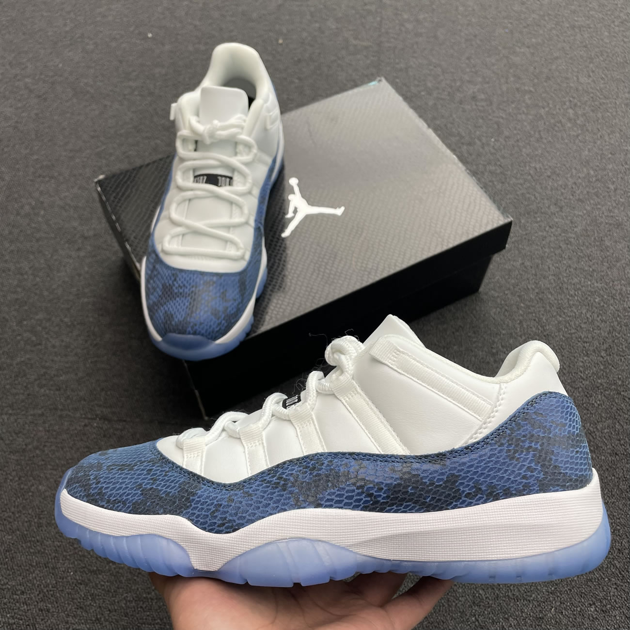 Air Jordan 11 Retro Low Snake Navy Cd6846 102 (6) - www.newkick.vip