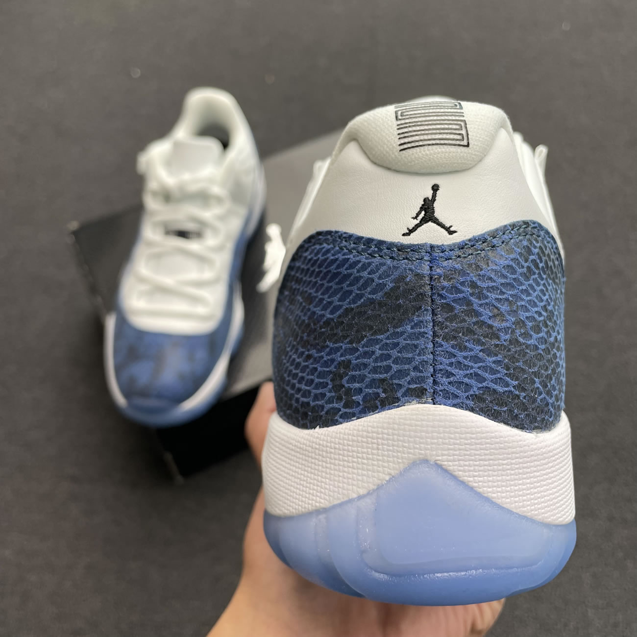 Air Jordan 11 Retro Low Snake Navy Cd6846 102 (8) - www.newkick.vip