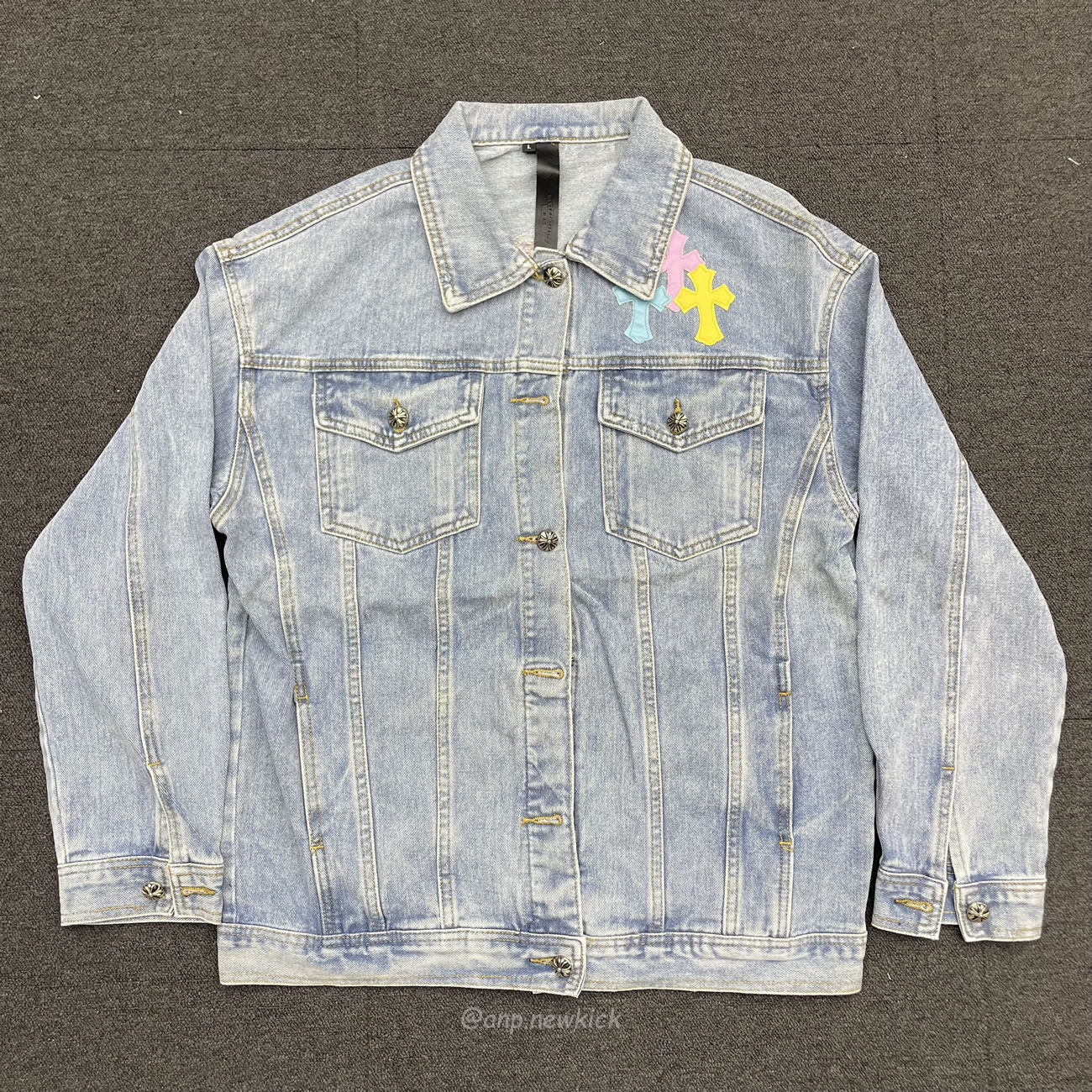 Chrome Hearts Cross Denim (3) - www.newkick.vip