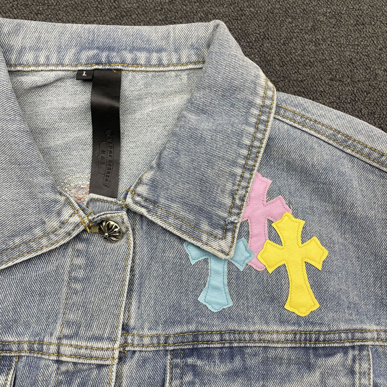 Chrome Hearts Cross Denim (5) - www.newkick.vip