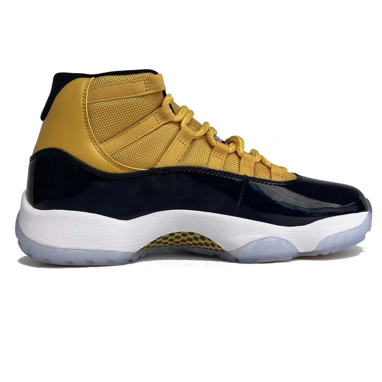 Jordan 11 Retro Black Yellow 2022 Ct8012 118 (6) - www.newkick.vip