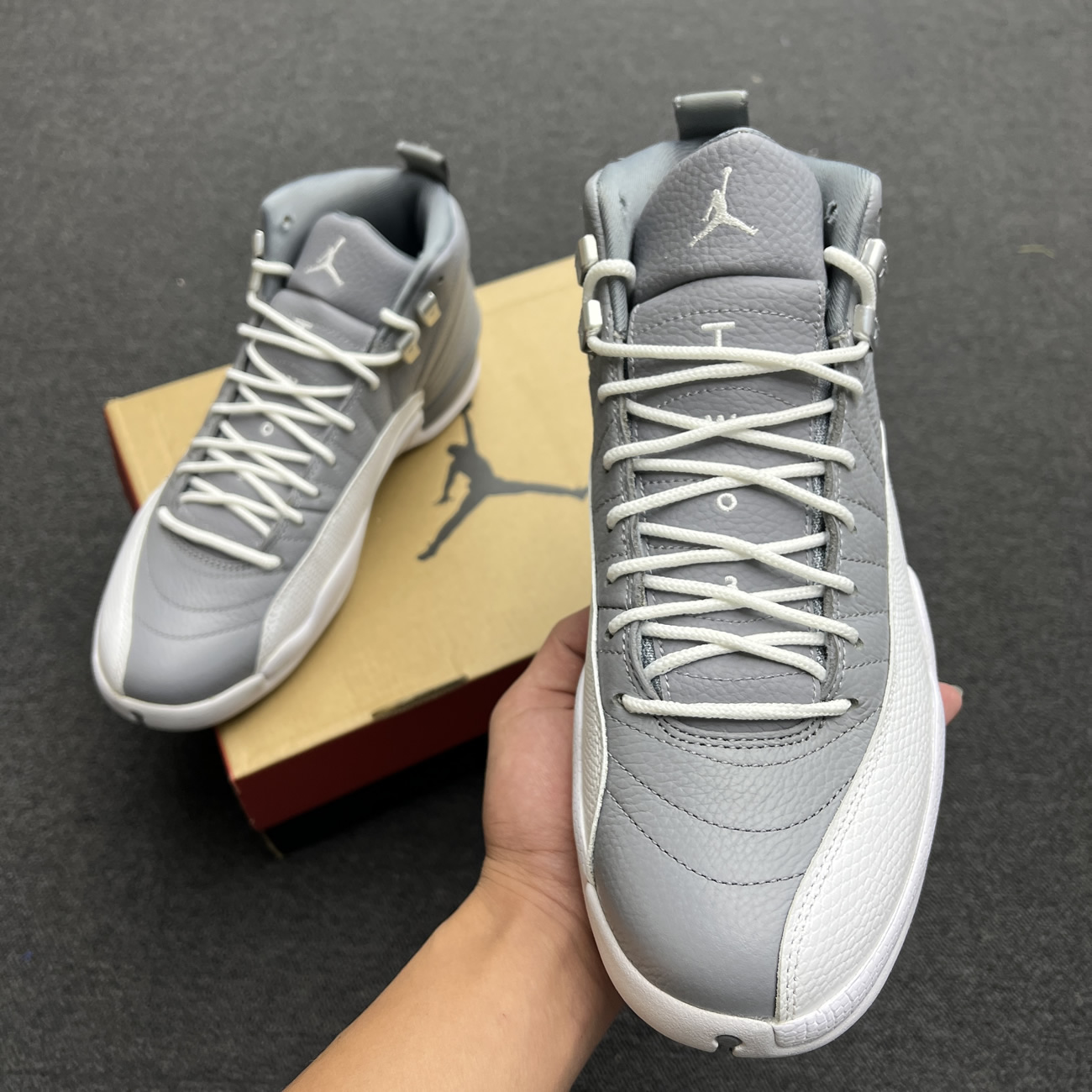 Air Jordan 12 Retro Stealth Ct8013 015 (10) - www.newkick.vip