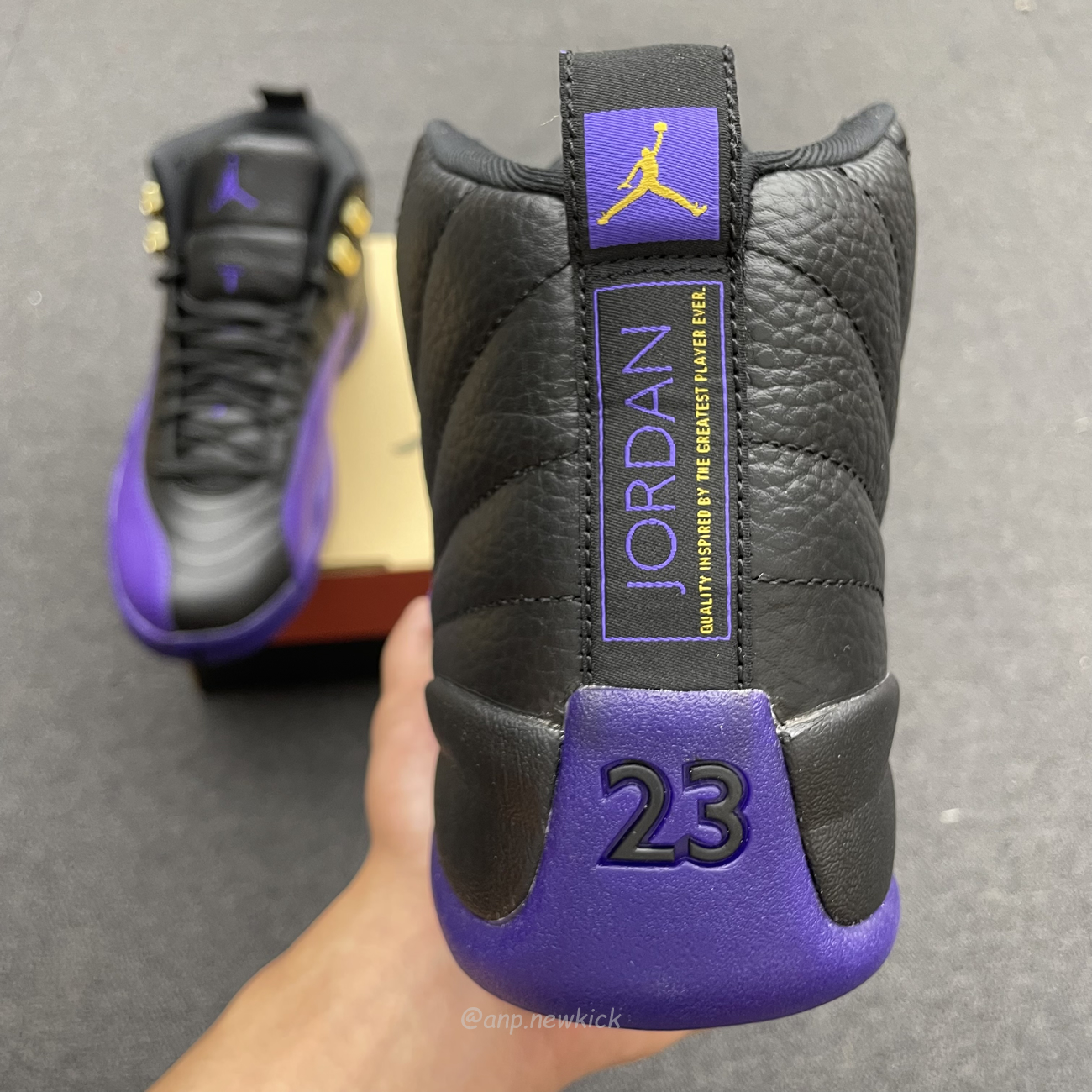 Air Jordan 12 Retro Field Purple Ct8013 057 (3) - www.newkick.vip
