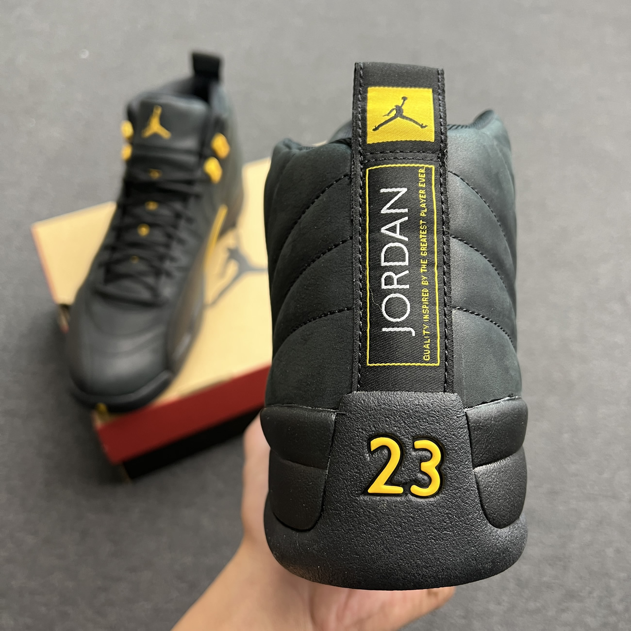 Jordan 12 Retro Black Taxi Ct8013 071 (11) - www.newkick.vip Jordan 12 Retro Black Taxi Ct8013 071 (11) - www.newkick.vip