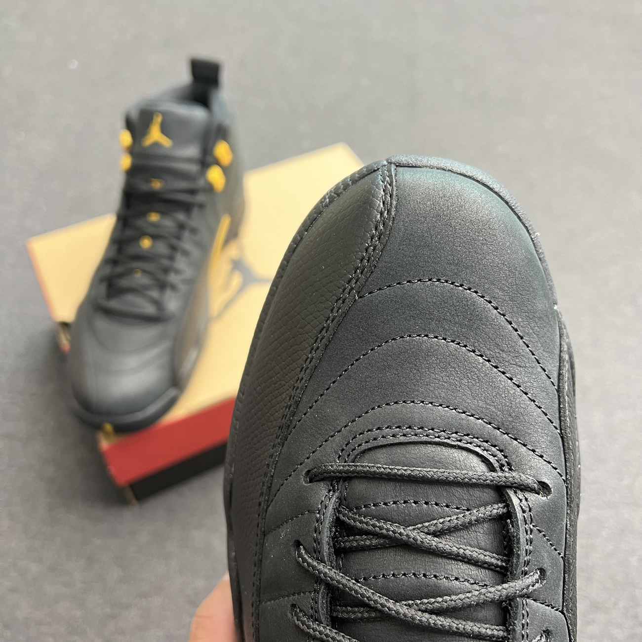 Jordan 12 Retro Black Taxi Ct8013 071 (9) - www.newkick.vip Jordan 12 Retro Black Taxi Ct8013 071 (9) - www.newkick.vip