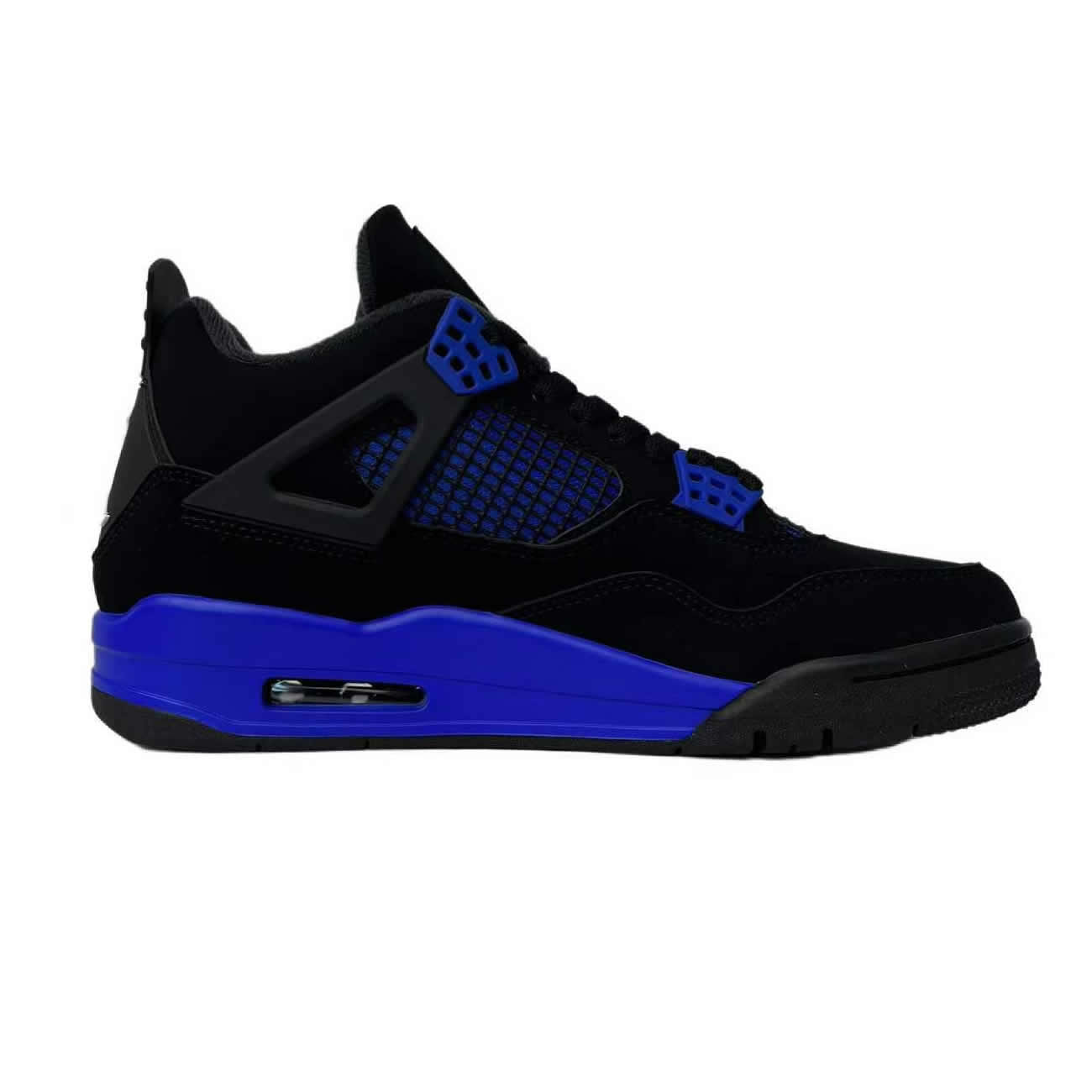 Air Jordan 4 Retro Black Game Royal Ct8527 018 (4) - www.newkick.vip
