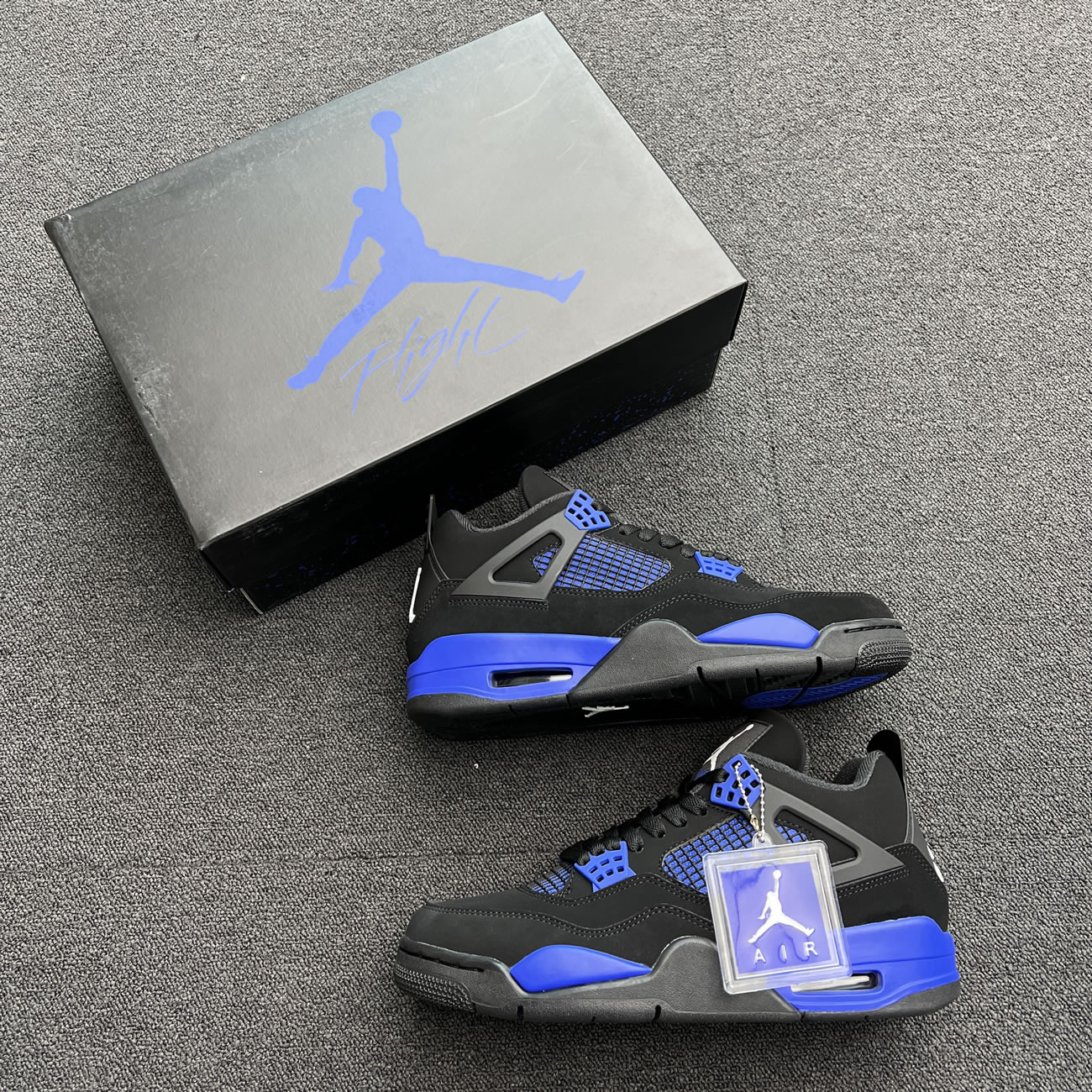 Air Jordan 4 Retro Black Game Royal Ct8527 018 (2) - www.newkick.vip