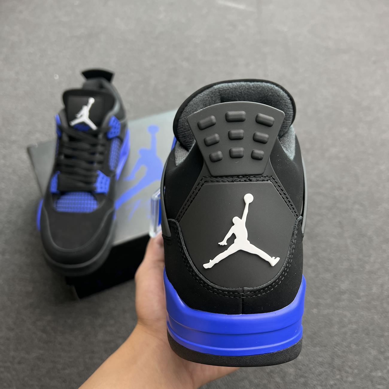 Air Jordan 4 Retro Black Game Royal Ct8527 018 (5) - www.newkick.vip