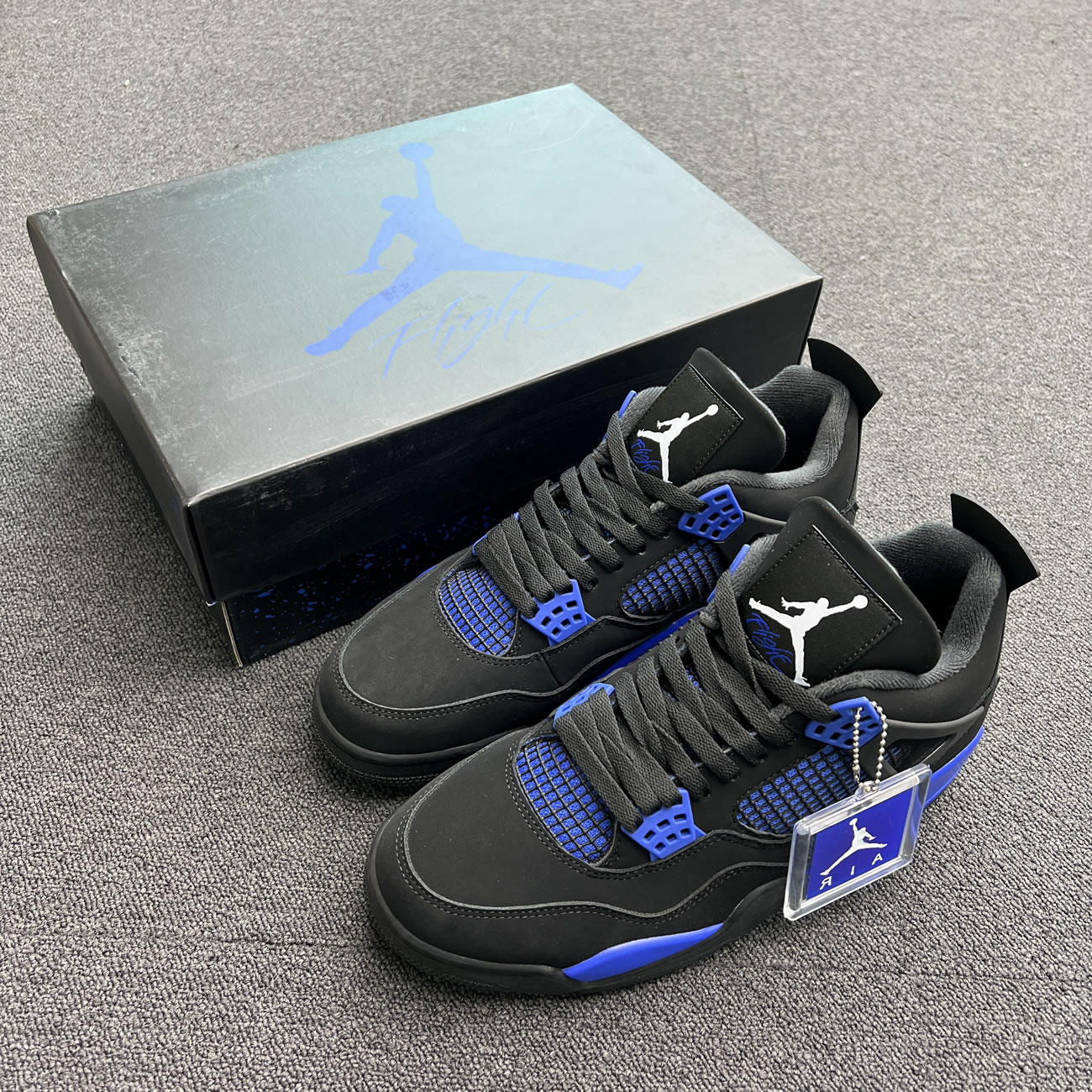 Air Jordan 4 Retro Black Game Royal Ct8527 018 (6) - www.newkick.vip