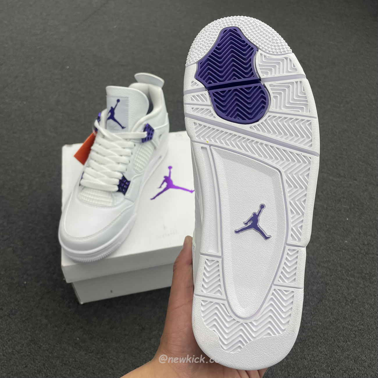 Air Jordan 4 Retro Metallic Purple Ct8527 115 (11) - www.newkick.vip
