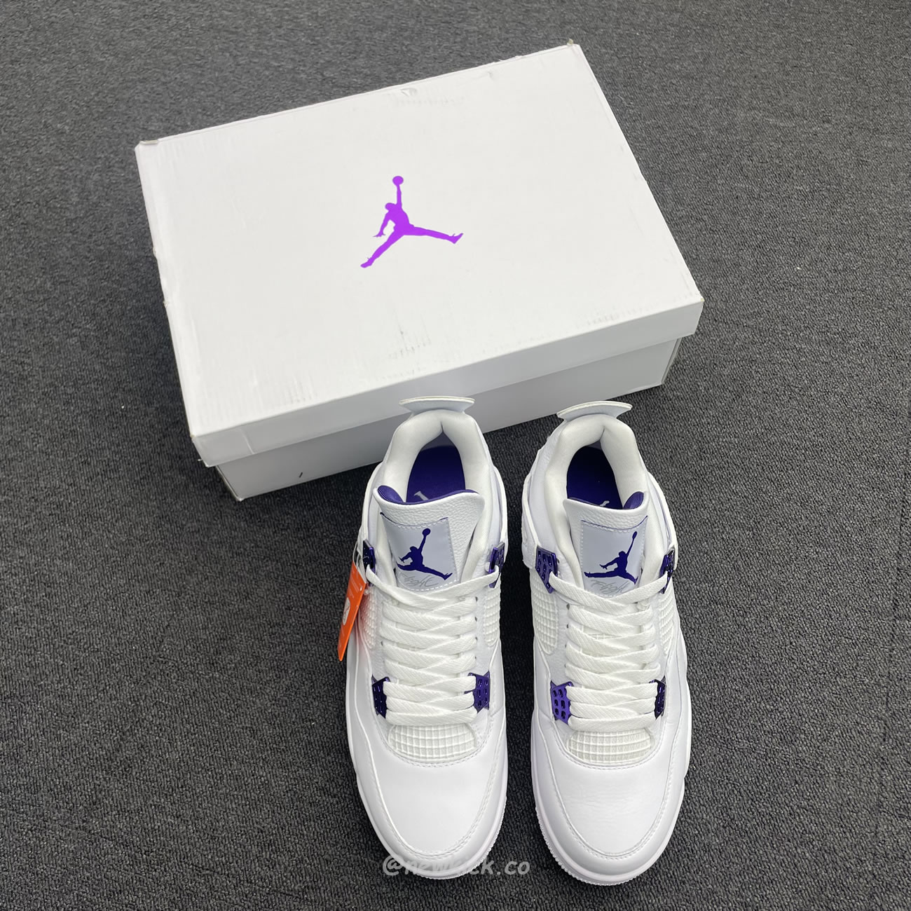 Air Jordan 4 Retro Metallic Purple Ct8527 115 (7) - www.newkick.vip