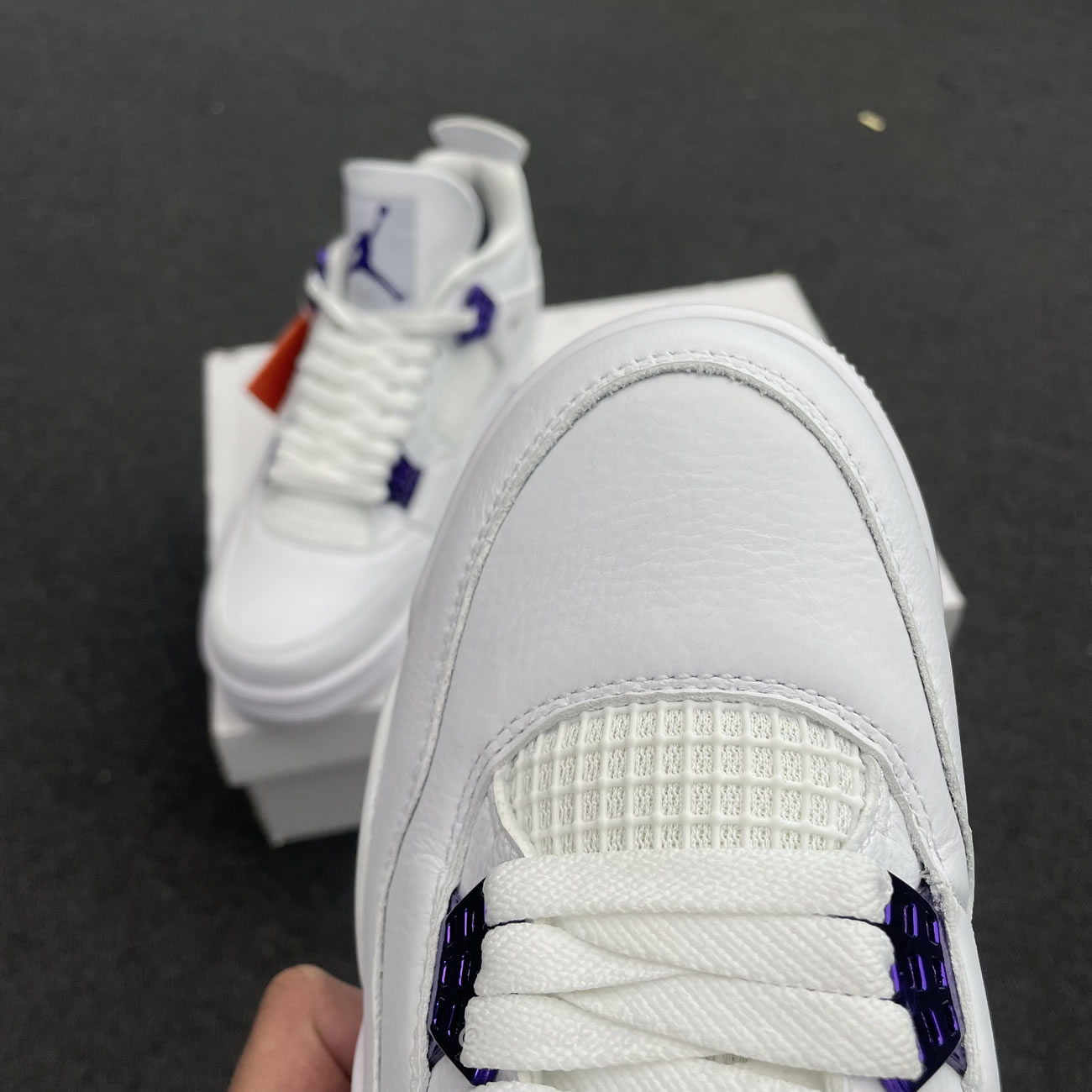 Air Jordan 4 Retro Metallic Purple Ct8527 115 (12) - www.newkick.vip