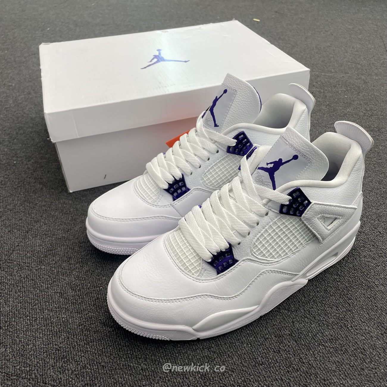 Air Jordan 4 Retro Metallic Purple Ct8527 115 (5) - www.newkick.vip