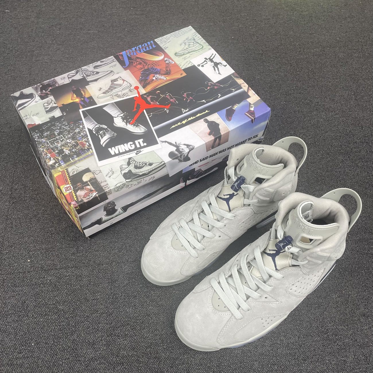 Air Jordan 6 Retro Georgetown Ct8529 012 (7) - www.newkick.vip