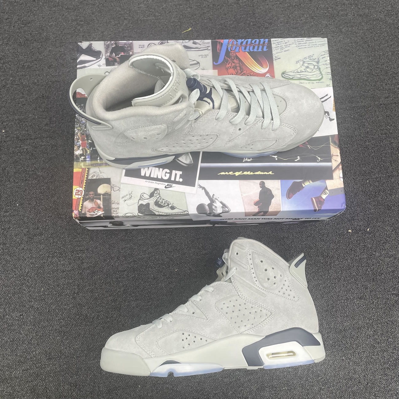 Air Jordan 6 Retro Georgetown Ct8529 012 (8) - www.newkick.vip