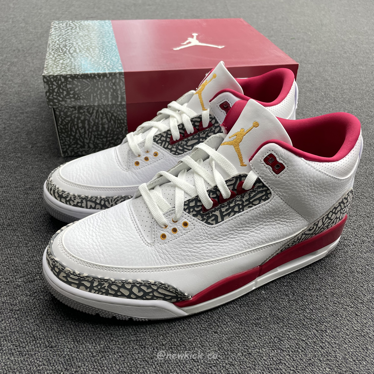 Air Jordan 3 Retro Cardinal Red Ct8532 126 (10) - www.newkick.vip