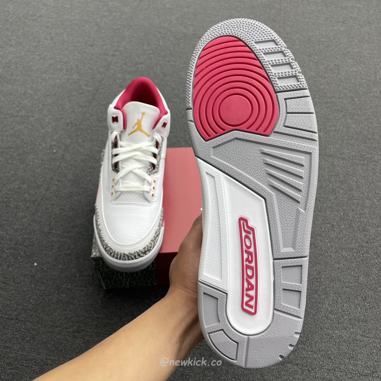 Air Jordan 3 Retro Cardinal Red Ct8532 126 (8) - www.newkick.vip