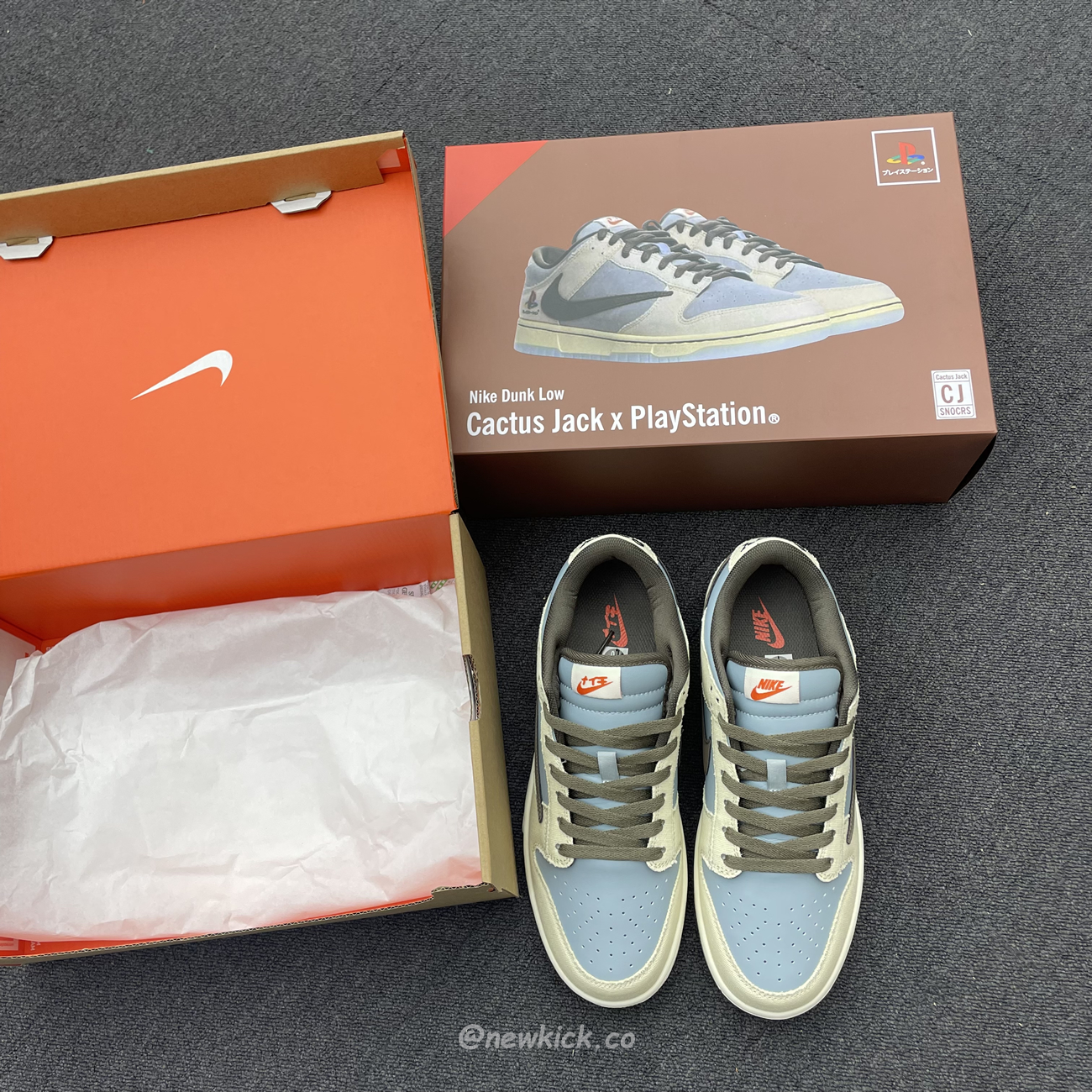 Nike Dunk Low Sp Travis Scott Brown Grey Cu1726 800 (11) - www.newkick.vip
