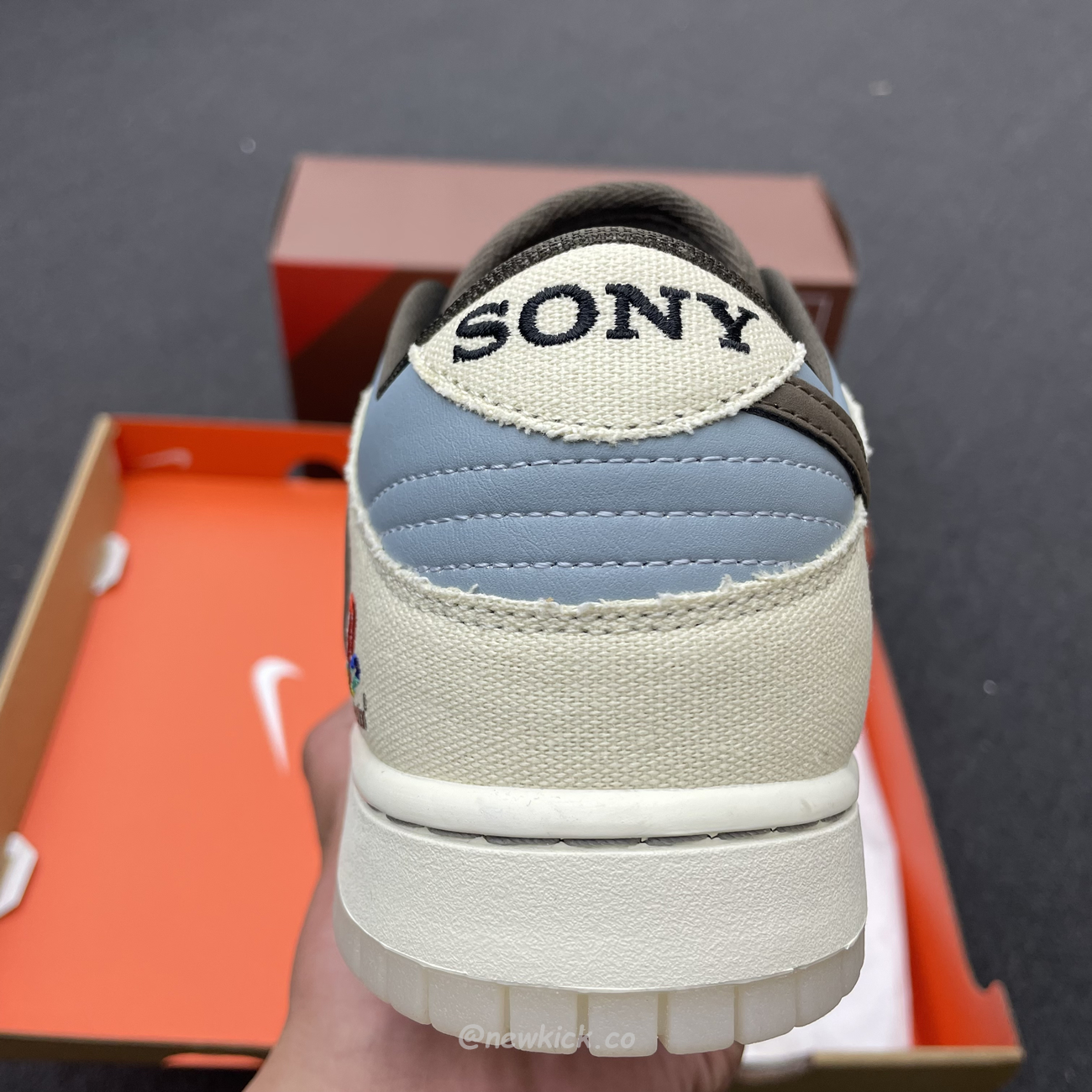 Nike Dunk Low Sp Travis Scott Brown Grey Cu1726 800 (4) - www.newkick.vip