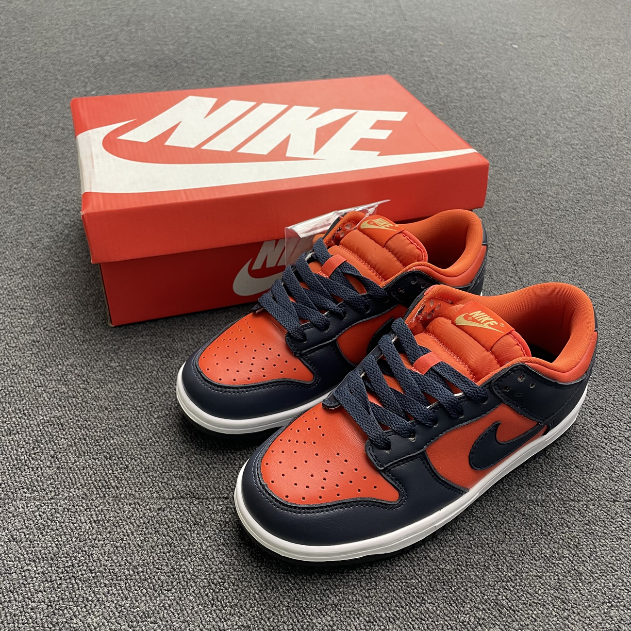 Nike Dunk Low Sp Champ Colors University Orange Marine 2020 Cu1727 800 (11) - www.newkick.vip