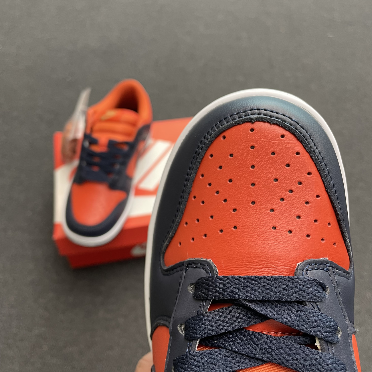 Nike Dunk Low Sp Champ Colors University Orange Marine 2020 Cu1727 800 (13) - www.newkick.vip