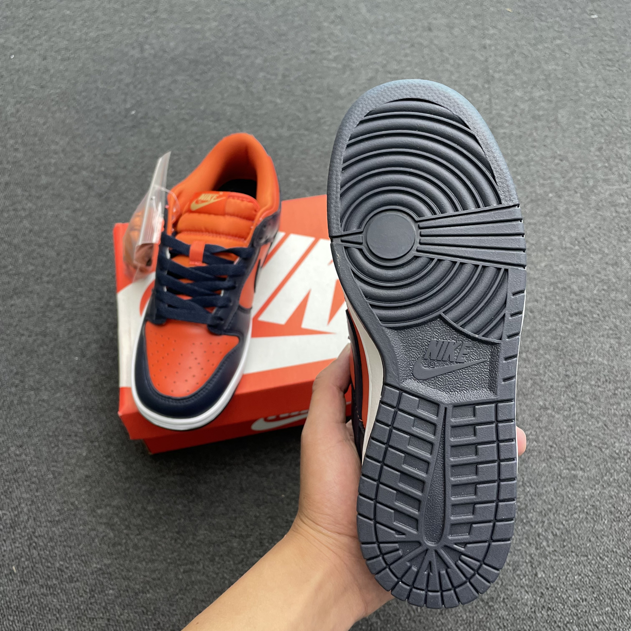 Nike Dunk Low Sp Champ Colors University Orange Marine 2020 Cu1727 800 (7) - www.newkick.vip